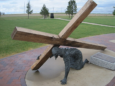 Jesus falls the second time